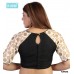 Net Embroidery In Sleeves With Heavy Brocade In Body Material